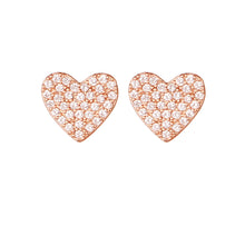 Carica l&#39;immagine nel visualizzatore di Gallery, Mono Orecchino Symbol Stud Gold &amp; Rose
