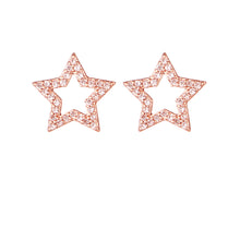 Carica l&#39;immagine nel visualizzatore di Gallery, Mono Orecchino Symbol Stud Gold &amp; Rose
