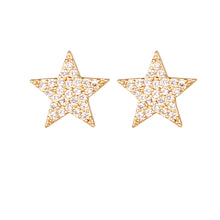 Carica l&#39;immagine nel visualizzatore di Gallery, Mono Orecchino Symbol Stud Gold &amp; Rose
