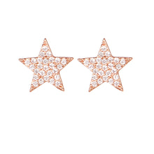 Carica l&#39;immagine nel visualizzatore di Gallery, Mono Orecchino Symbol Stud Gold &amp; Rose
