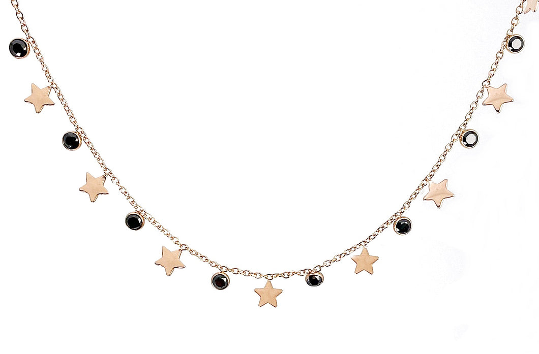 Collana Wanika - Stars Black